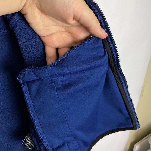 Fila Sport | Blue & Black Cloud Peak Fleece Zip Up Jacket - Picture 10 of 13